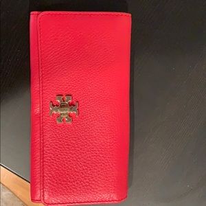 Red Tory Burch Wallet